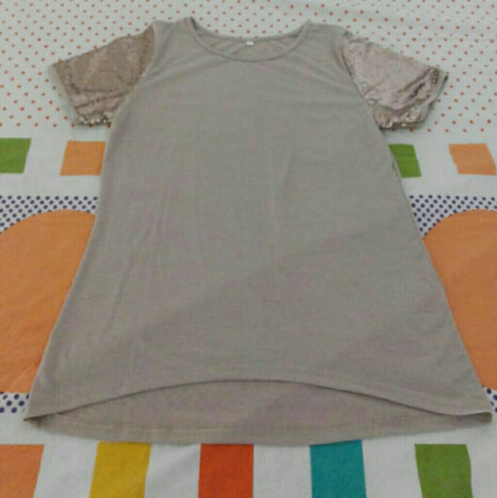 1 time wear sequinned top